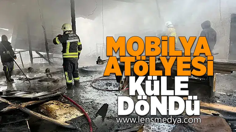 Mobilya atölyesi küle döndü!