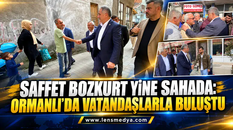SAFFET BOZKURT YİNE SAHADA...