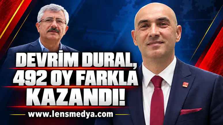 Devrim Dural, 492 oy farkla kazandı!
