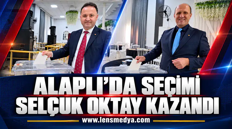 ALAPLI TSO’DA SEÇİMİ SELÇUK OKTAY KAZANDI