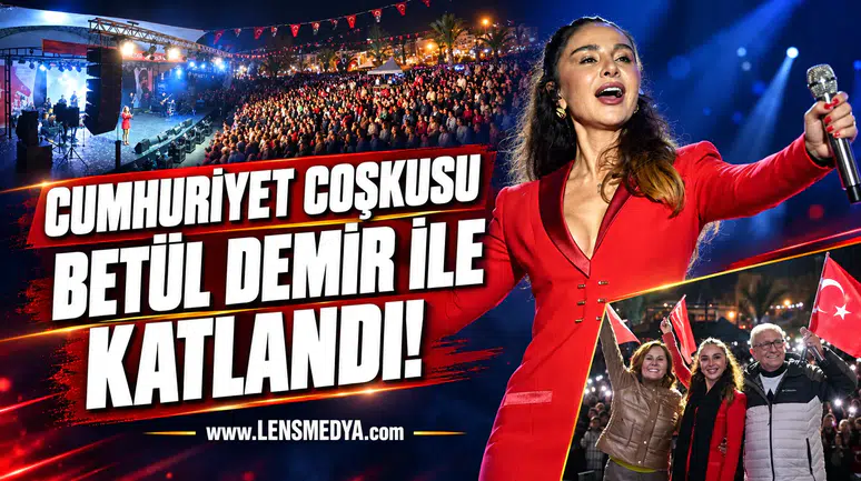 Cumhuriyet coşkusu Betül Demir ile katlandı!