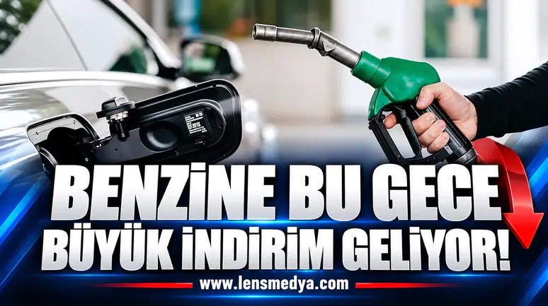 Benzine bu gece büyük indirim geliyor!