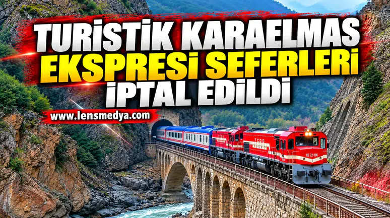 Turistik Karaelmas Ekspresi seferleri iptal edildi