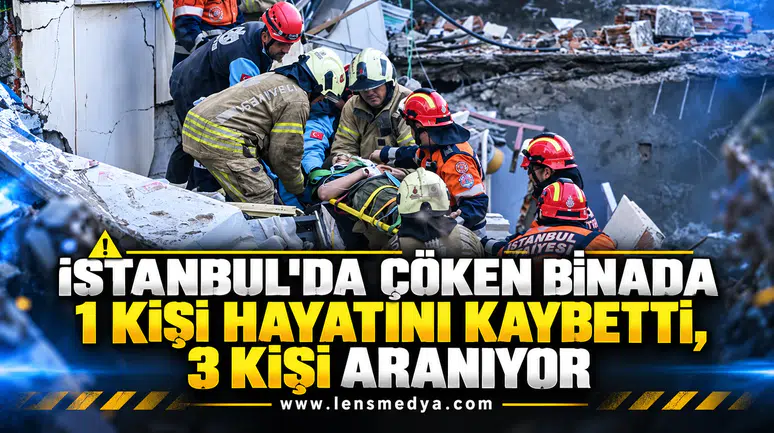 MALTEPE'DE ÇÖKEN BİNADAN ACI HABER GELDİ