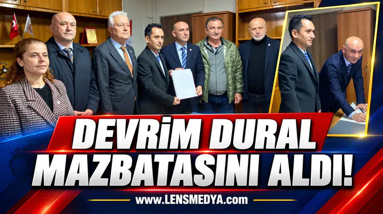Devrim Dural mazbatasını aldı!