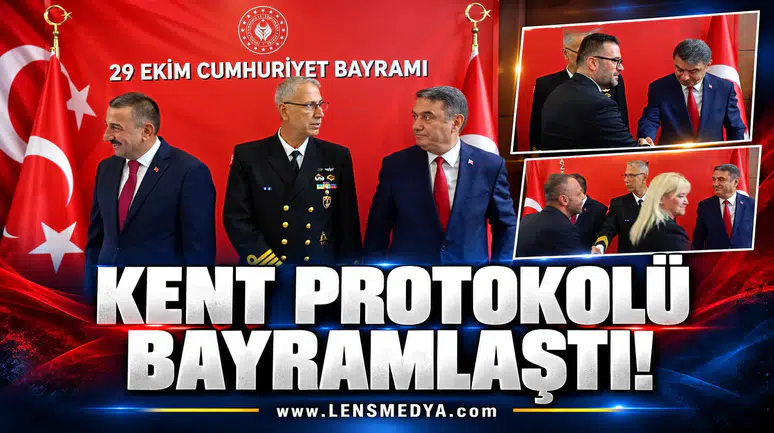 Kent prtokolü bayramlaştı!