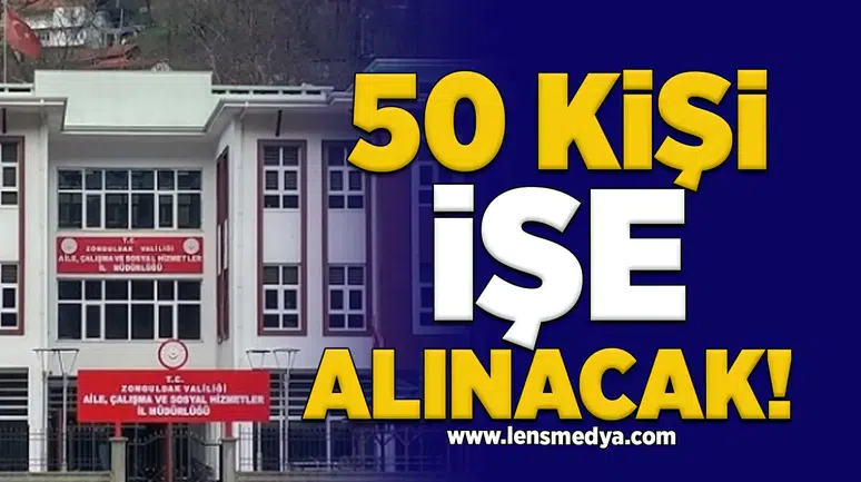 50 işçi alınacak