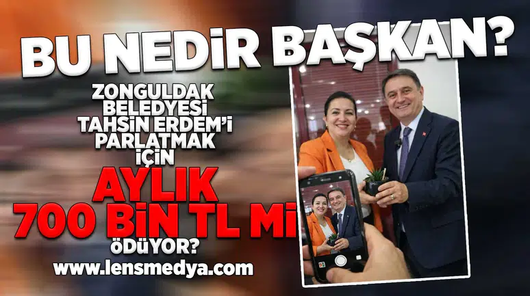 Her şey Tahsin Erdem'i parlatmak için!