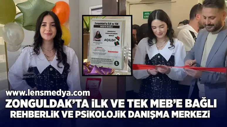 Zonguldak’ta MEB’e Bağlı İLK Rehberlik ve Psikolojik Danışma Merkezi Hizmete Açıldı!