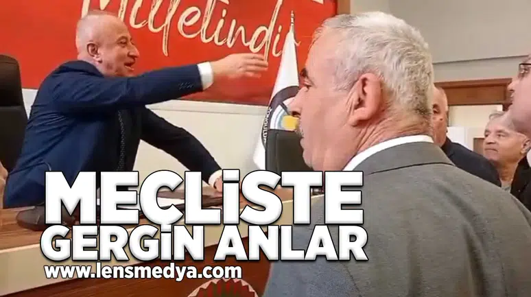 Mecliste gergin anlar!