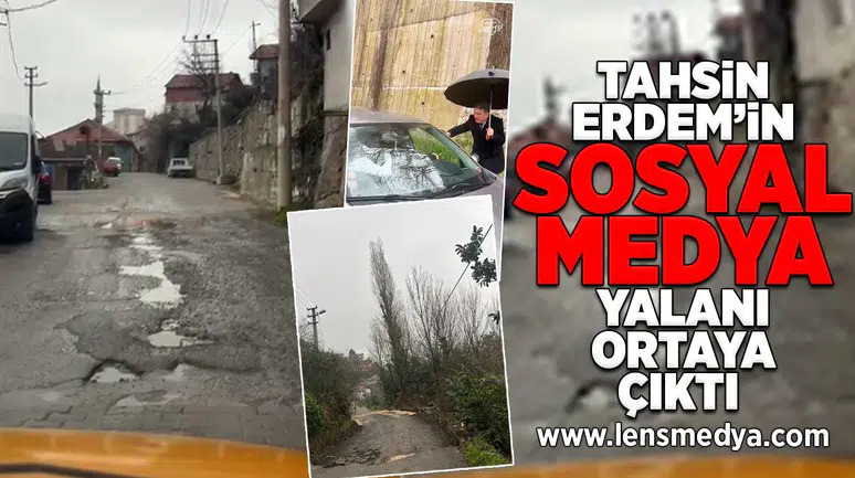 Tahsin Erdem'in sosyal medya yalanı ortaya çıktı!