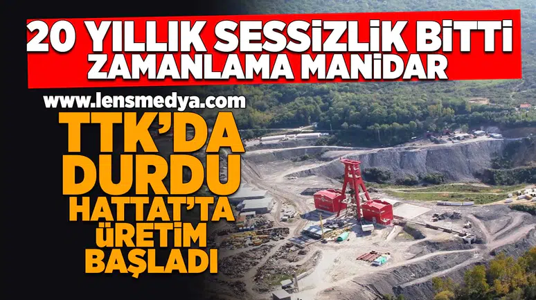 TTK'da durdu, HATTAT'ta üretim başladı!