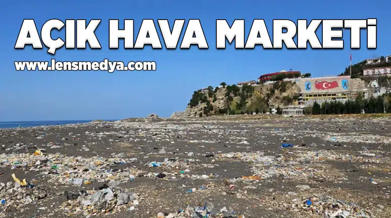 Açık hava marketi!