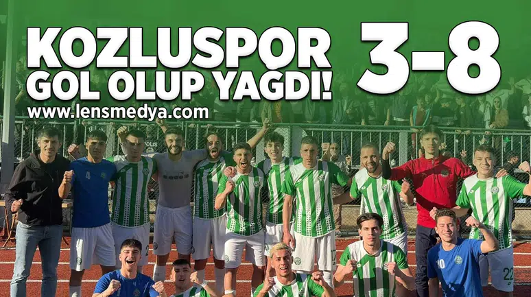 Kozlu Belediyespor gol olup yağdı!