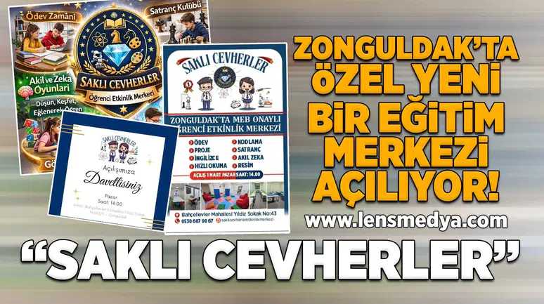 Zonguldak'ta İlkokul Öğrencilerine Özel Yeni Bir Eğitim Merkezi Açılıyor