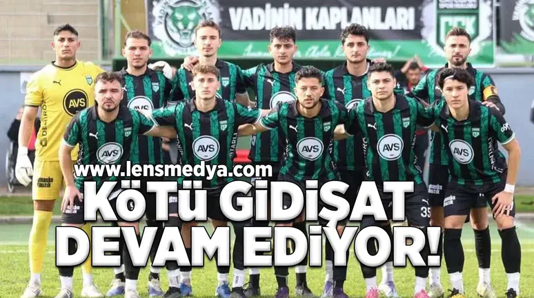 Kötü gidişat devam ediyor!