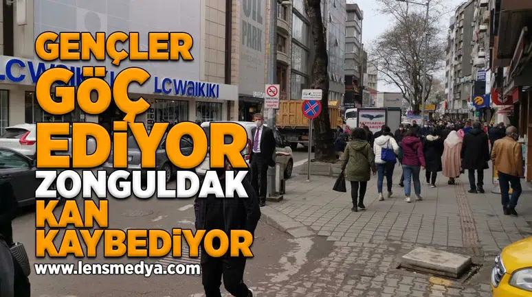 Gençler göç ediyor, Zonguldak kan kaybediyor!