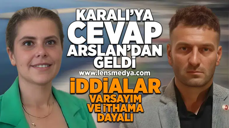 Karalı'ya cevap Arslan'dan geldi!