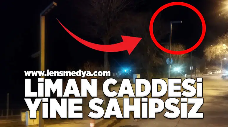 Liman Caddesi yine sahipsiz!
