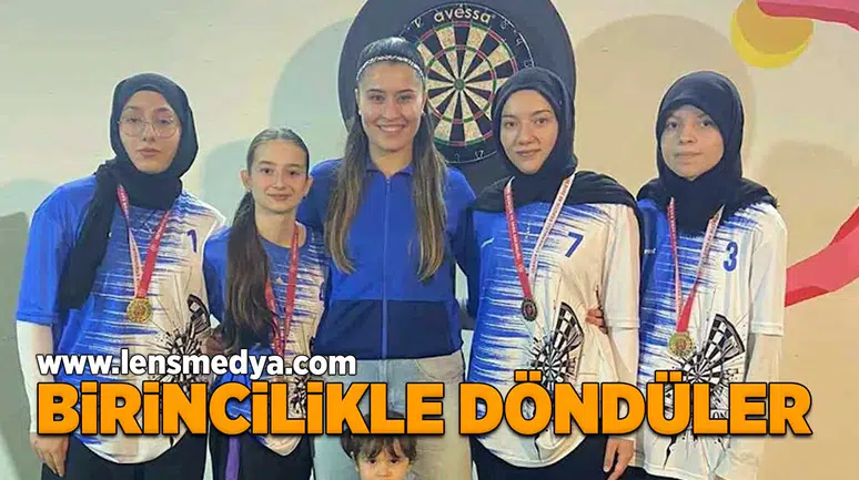 Birincilikle döndüler!