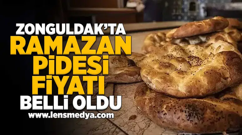 Zonguldak'ta ramazan pidesi fiyatı belli oldu!