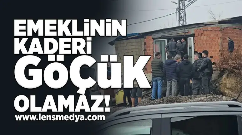 Emeklinin kaderi göçük olamaz!