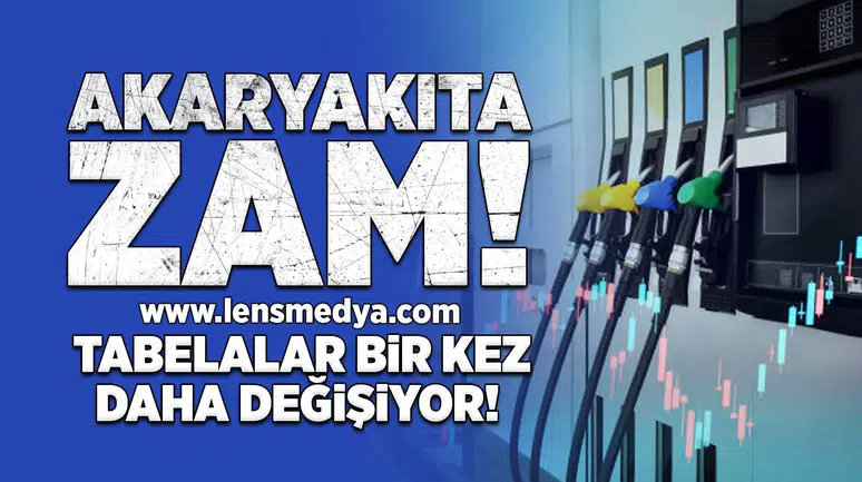 Akaryakıta zam!