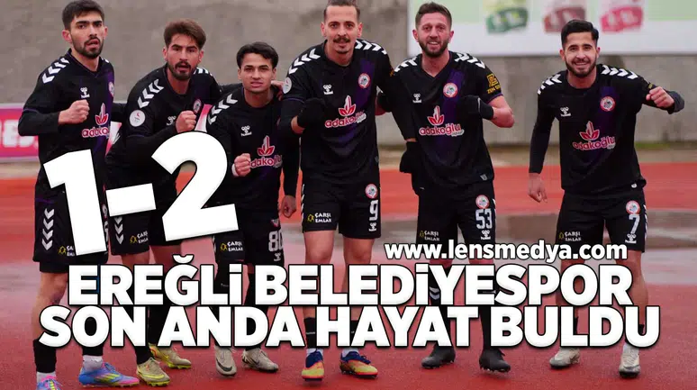 Kdz. Ereğli Belediyespor son anda hayat buldu!