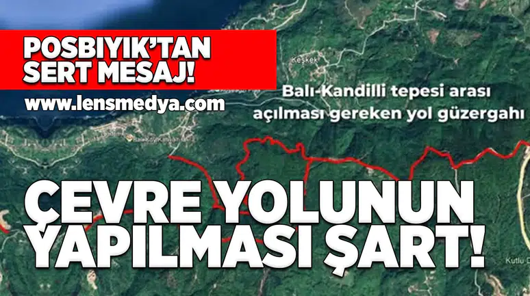 Çevre yolu yapılması şart!