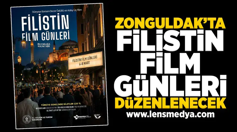 Zonguldak'ta "Filistin Film Günleri" düzenlenecek