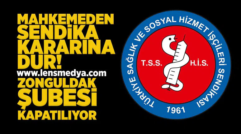 Zonguldak şubesi kapatılıyor!