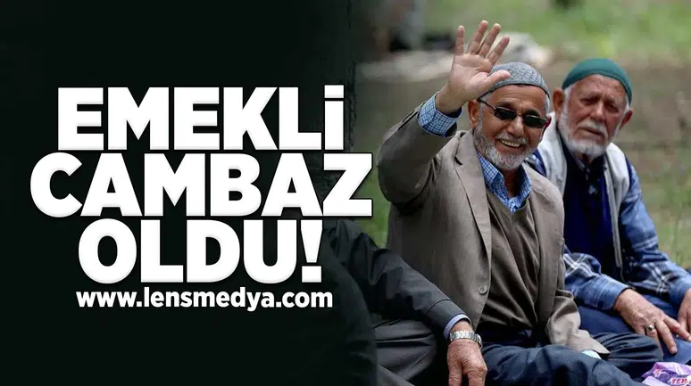 Emekli cambaz oldu!