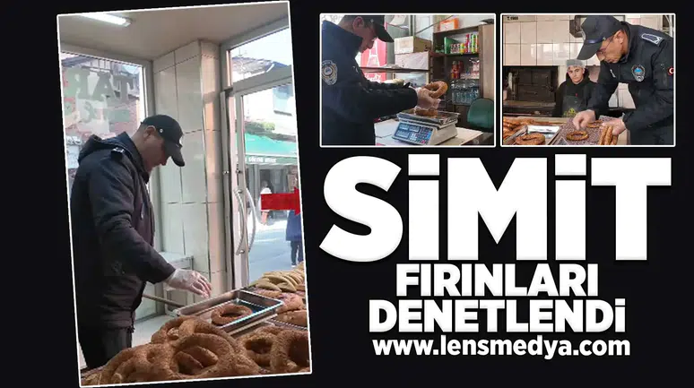 Simit fırınları denetlendi!
