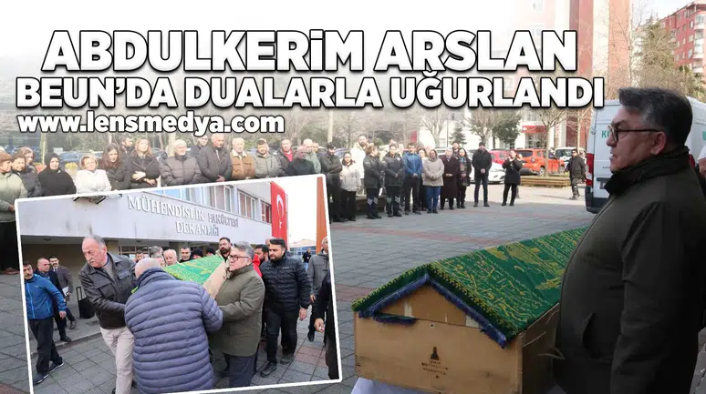 Abdulkerim Arslan BEUN''da dualarla uğurlandı