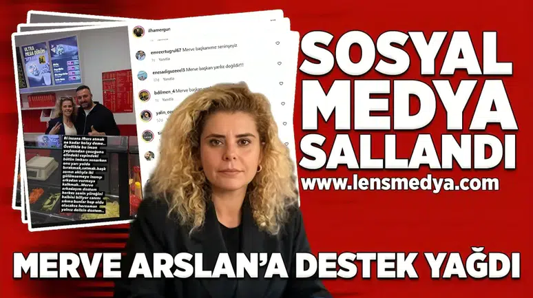 Merve Arslan'a destek mesajı yağdı!