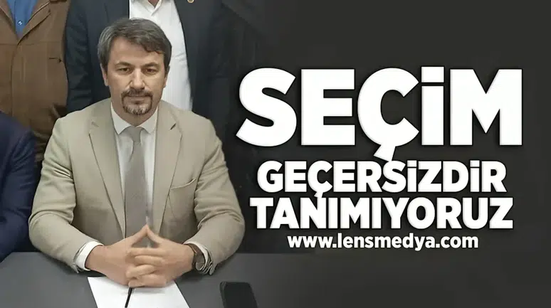 Seçim geçersizdir... Tanımıyoruz!