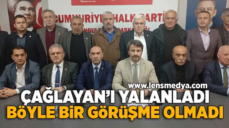 Çağlayan'ı yalanladı!