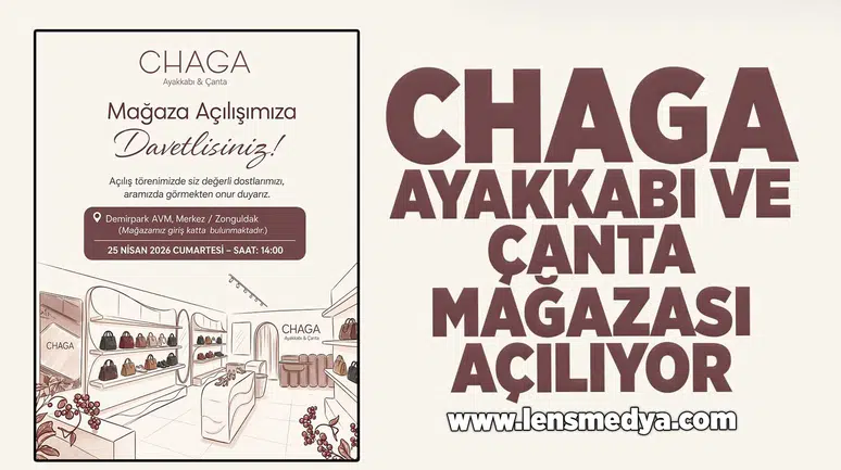 CHAGA ayakkabı ve çanta mağazası açılıyor!