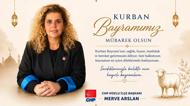 Merve Arslan'ın Kurban Bayramı Mesajı