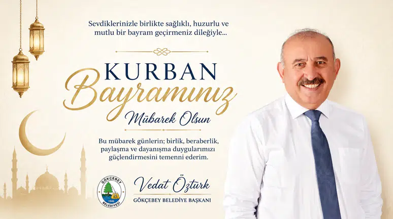 Vedat Öztürk'ün Kurban Bayramı Mesajı
