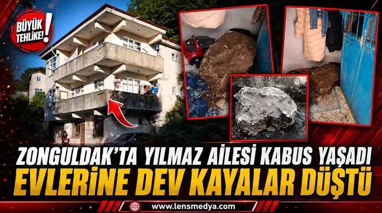 DEV KAYALAR EVİN İÇİNE GİRDİ