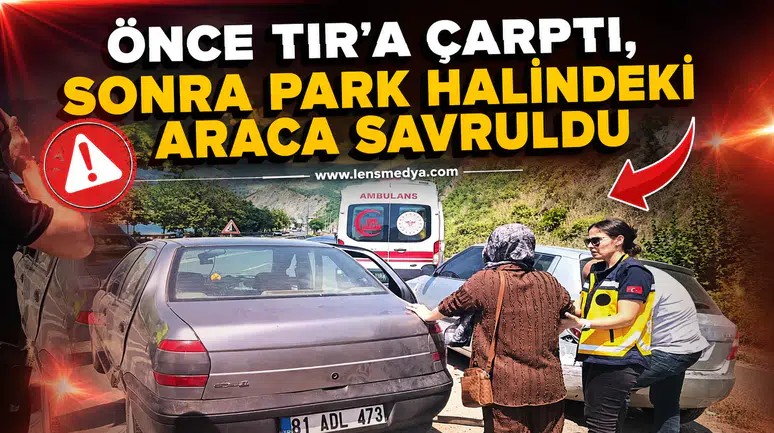 PLAJLAR MEVKİİNDE KAZA: TIR SÜRÜCÜSÜ ARANIYOR