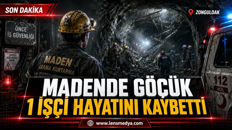 Madende göçük: 1 İşçi hayatını kaybetti!