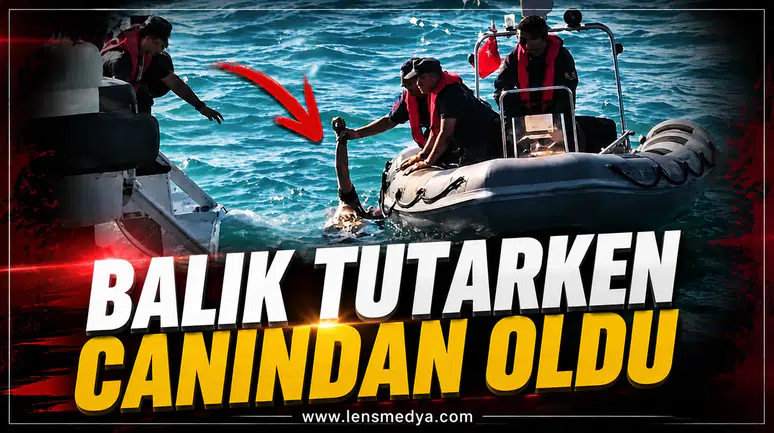 FENER'DE ACI OLAY! BALIK TUTARKEN CANINDAN OLDU