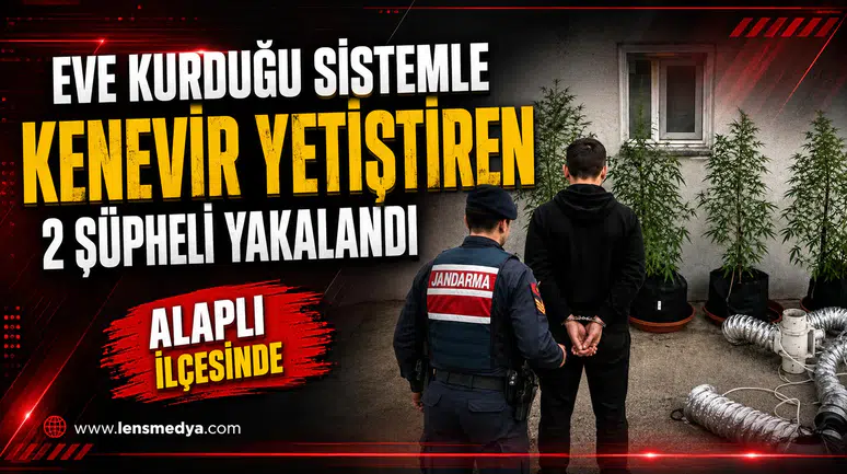 EVİNE ÖZEL SİSTEM KURUP KENEVİR YETİŞTİRDİLER