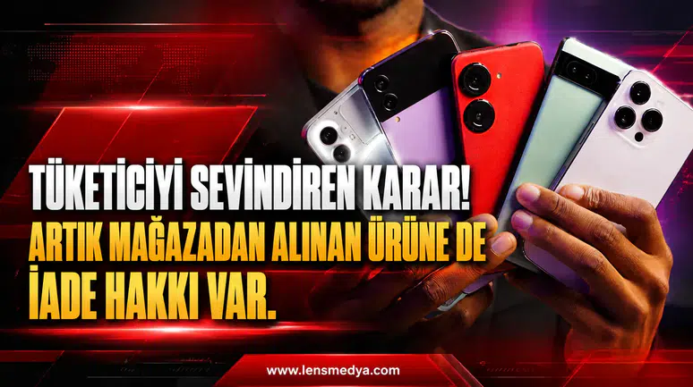 MAĞAZADAN ALINAN YENİLENMİŞ ÜRÜNLERE 14 GÜN İADE HAKKI