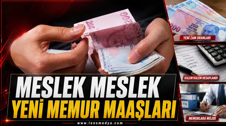 TÜİK VERİSİ AÇIKLANDI: EMEKLİ VE MEMUR ZAMMINDA 5 AYLIK TABLO BELLİ OLDU