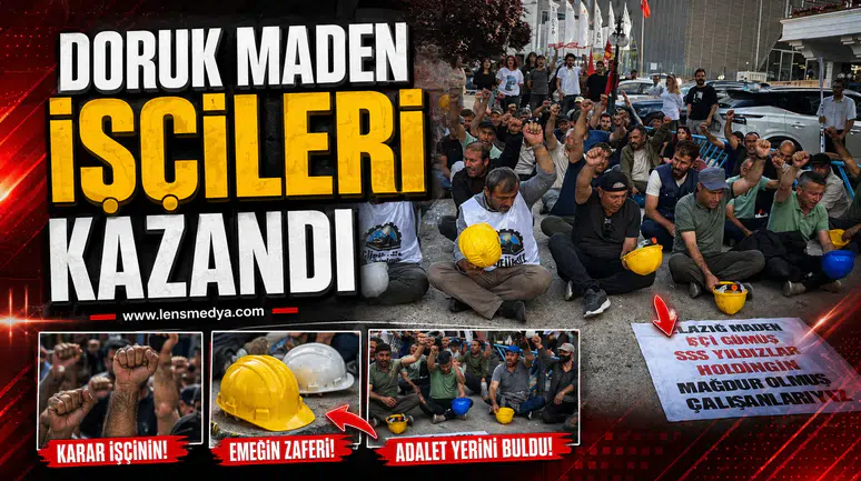 MADENCİLER DİRENDİ, HAKLARINI ALDI!