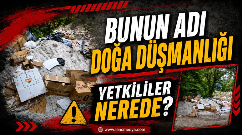 Bunun adı doğa düşmanlığı... Yetkililer nerede?