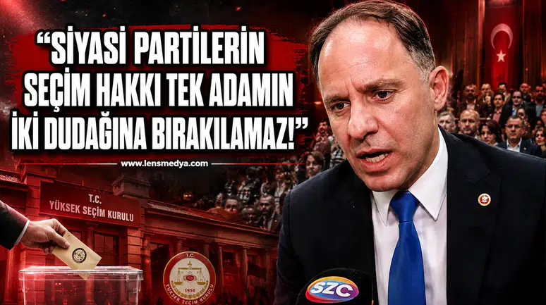Deniz Yavuzyılmaz: “Siyasi Partilerin Seçim Hakkı Tek Adamın İki Dudağına Bırakılamaz!”